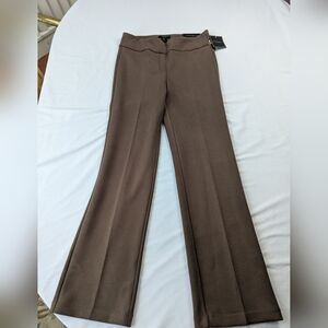 Women’s Brown Flared Stretch Pants